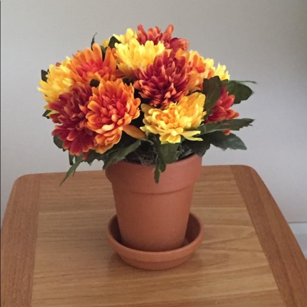 Fall floral arrangement artificial